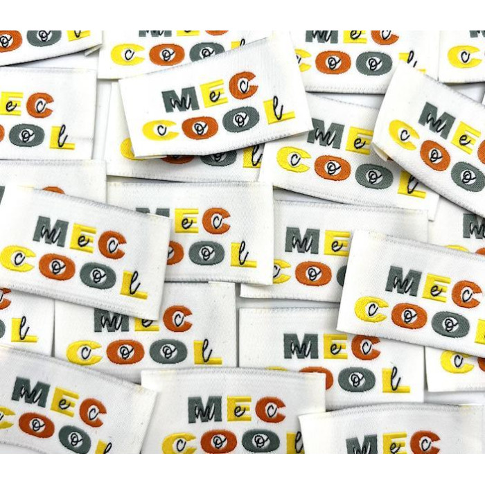 Etiquette Tissée à coudre : MEC COOL