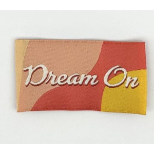 Etiquette Tissée à coudre : Dream On