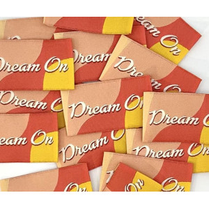 Etiquette Tissée à coudre : Dream On