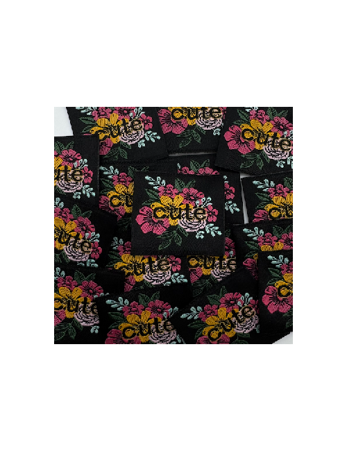 Étiquette tissée à coudre : Cute
