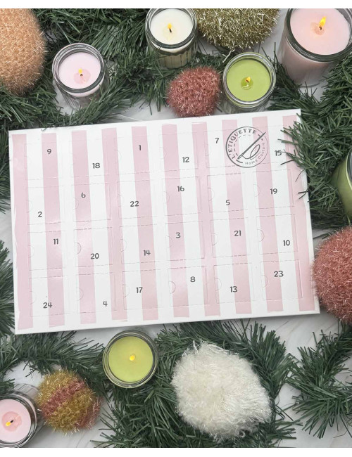 L'ÉTIQUETTE HOME COUTURE - Calendrier de l'Avent