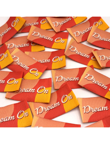Etiquette Tissée à coudre : Dream On