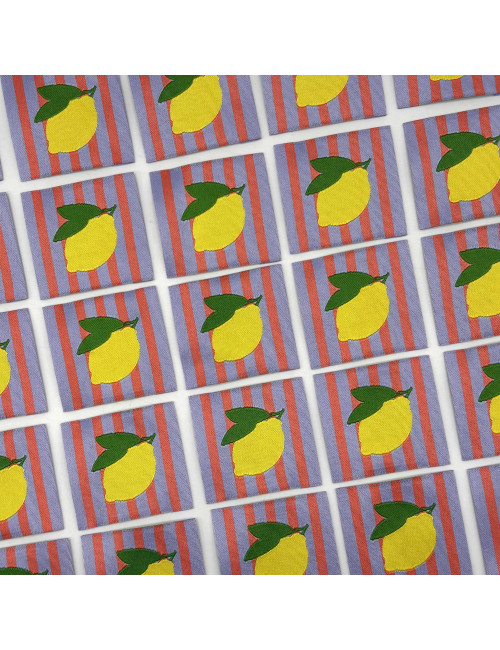 Étiquette tissée à coudre : LIMONCELLO