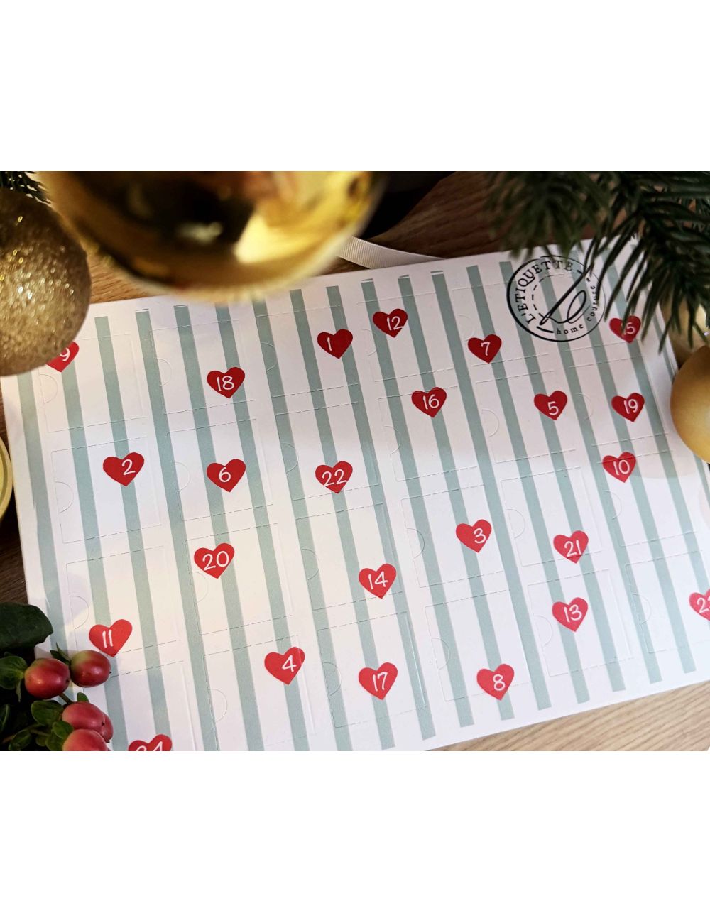 L'Étiquette Home Couture - CALENDRIER DE L'AVENT 2026