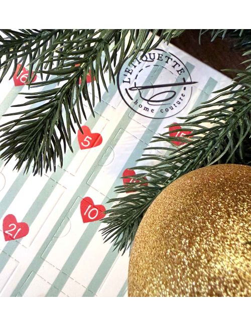 L'Étiquette Home Couture - CALENDRIER DE L'AVENT 2026